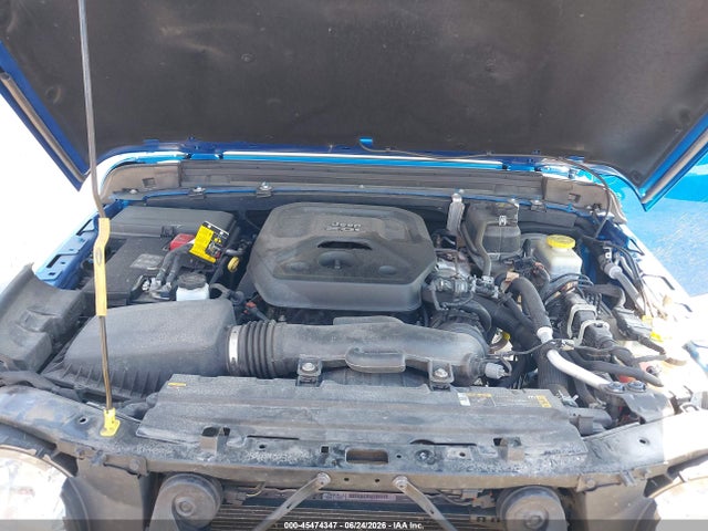 45474347 :رقم المزاد ، 1C4HJXDN1NW246624 vin ، 2022 Jeep Wrangler Unlimited Sport 4x4 مزاد بيع