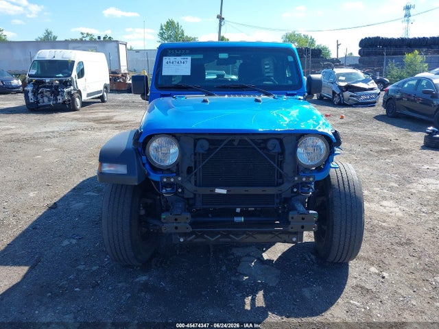 45474347 :رقم المزاد ، 1C4HJXDN1NW246624 vin ، 2022 Jeep Wrangler Unlimited Sport 4x4 مزاد بيع