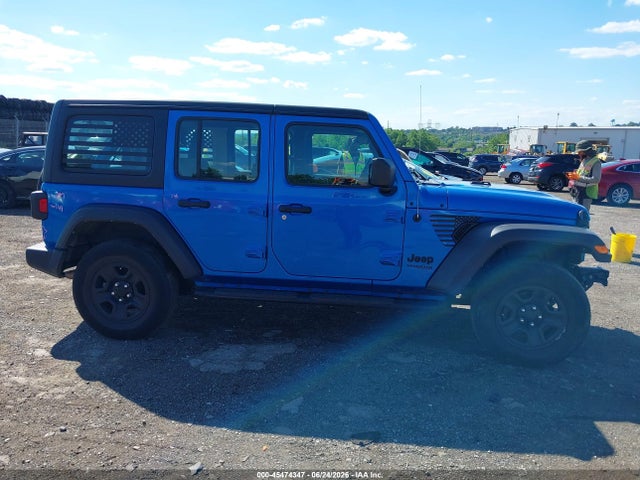 45474347 :رقم المزاد ، 1C4HJXDN1NW246624 vin ، 2022 Jeep Wrangler Unlimited Sport 4x4 مزاد بيع