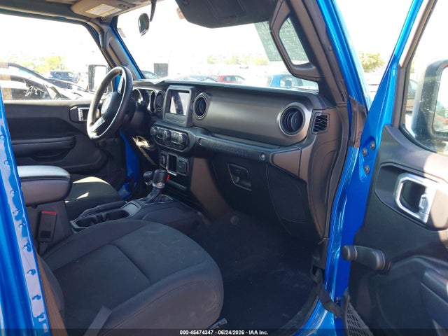 45474347 :رقم المزاد ، 1C4HJXDN1NW246624 vin ، 2022 Jeep Wrangler Unlimited Sport 4x4 مزاد بيع
