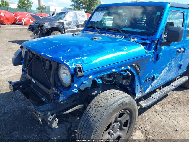 45474347 :رقم المزاد ، 1C4HJXDN1NW246624 vin ، 2022 Jeep Wrangler Unlimited Sport 4x4 مزاد بيع