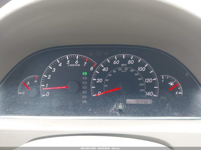Auction sale of the 2006 Toyota Camry Xle V6, vin: 4T1BF32KX6U627745, lot number: 45474355