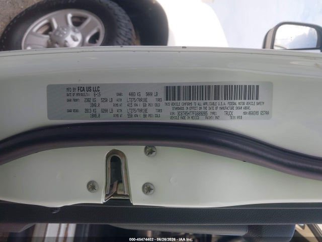 Продажа на аукционе авто 2015 Ram 2500 Tradesman, vin: 3C6TR5HT7FG689285, номер лота: 45474402