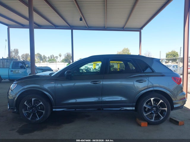 Продаж на аукціоні авто 2025 Audi Q3 Premium 45 Tfsi S Line Quattro Tiptronic, vin: WA1EECF37S1103238, номер лоту: 45474408