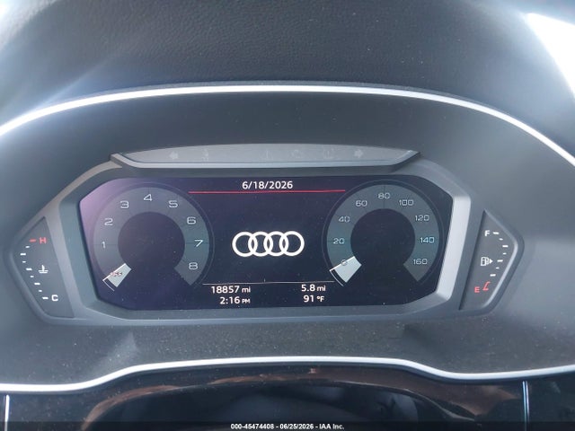 Продаж на аукціоні авто 2025 Audi Q3 Premium 45 Tfsi S Line Quattro Tiptronic, vin: WA1EECF37S1103238, номер лоту: 45474408