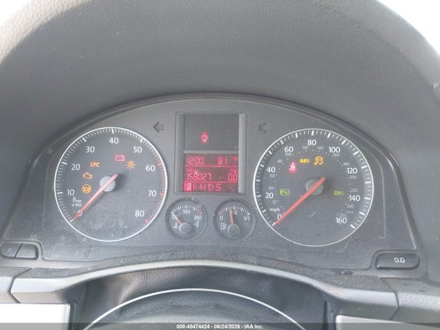 2006 Volkswagen Jetta 2.5 მანქანა იყიდება აუქციონზე, vin: 3VWSG71K06M656795, აუქციონის ნომერი: 45474424