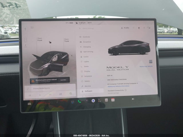 2026 Tesla Model Y All-wheel Drive/long Range Launch Series/premium All-wheel Drive მანქანა იყიდება აუქციონზე, vin: 7SAYGDEE7TA635085, აუქციონის ნომერი: 45474508