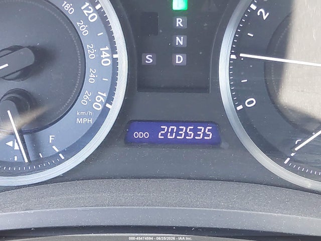 Продаж на аукціоні авто 2012 Lexus Is 250, vin: JTHBF5C24C5165685, номер лоту: 45474594