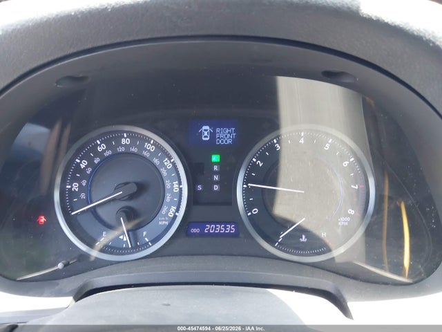 Продаж на аукціоні авто 2012 Lexus Is 250, vin: JTHBF5C24C5165685, номер лоту: 45474594