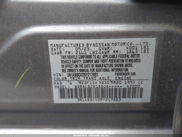 Nissan Sentra Sv Xtronic Cvt 2024 3N1AB8CV2RY217883 Image 9