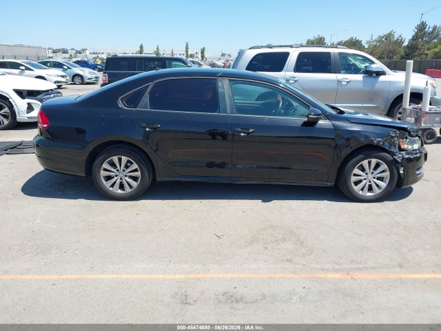 45474695 :رقم المزاد ، 1VWAP7A38CC007747 vin ، 2012 Volkswagen Passat 2.5l S مزاد بيع