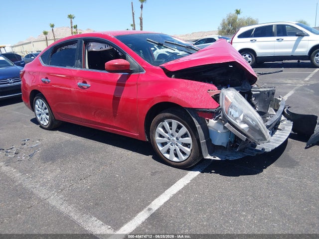 2019 Nissan Sentra Sv მანქანა იყიდება აუქციონზე, vin: 3N1AB7AP4KL609801, აუქციონის ნომერი: 45474712
