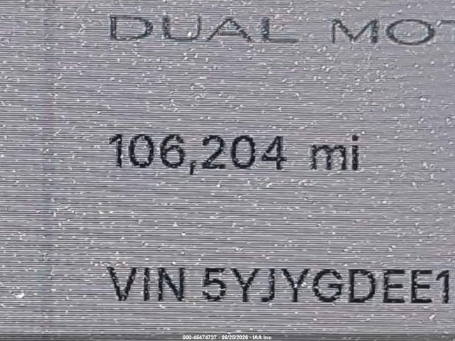2020 Tesla Model Y Long Range Dual Motor All-wheel Drive მანქანა იყიდება აუქციონზე, vin: 5YJYGDEE1LF057906, აუქციონის ნომერი: 45474727
