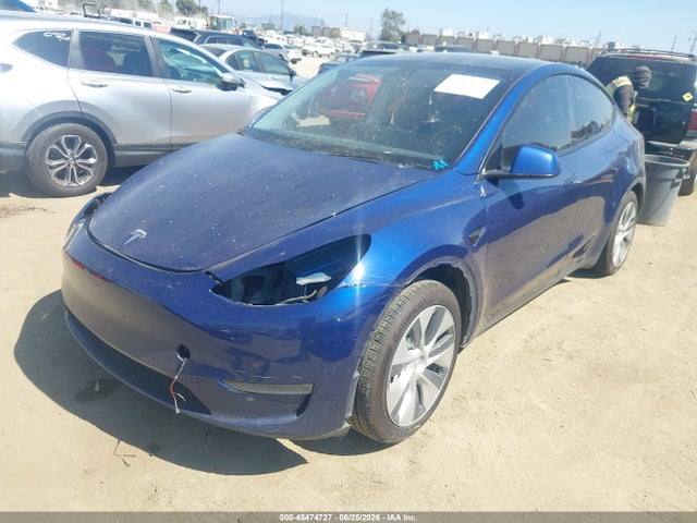 2020 Tesla Model Y Long Range Dual Motor All-wheel Drive მანქანა იყიდება აუქციონზე, vin: 5YJYGDEE1LF057906, აუქციონის ნომერი: 45474727