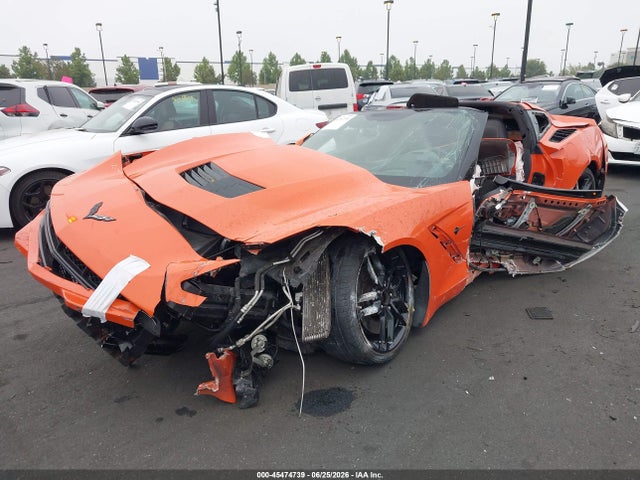 Chevrolet Corvette Stingray Z51 2019 1G1YM2D73K5100800 Image 2