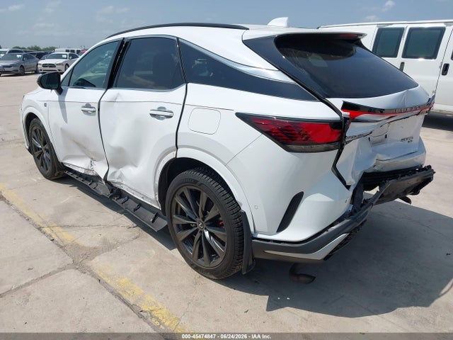 2024 Lexus Rx 350 F Sport Handling მანქანა იყიდება აუქციონზე, vin: 2T2BAMCA6RC044472, აუქციონის ნომერი: 45474847