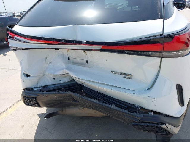 2024 Lexus Rx 350 F Sport Handling მანქანა იყიდება აუქციონზე, vin: 2T2BAMCA6RC044472, აუქციონის ნომერი: 45474847