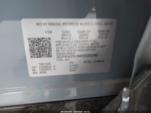 Honda Prologue Elite 2024 3GPKHZRJ6RS520340 Image 9