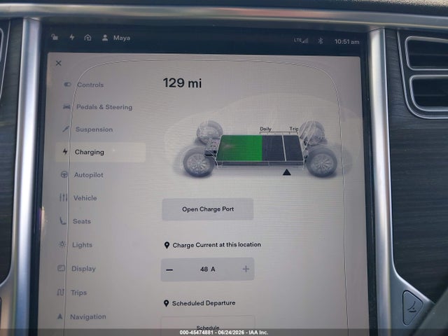 Продажа на аукционе авто 2016 Tesla Model X 60d/p100d/p90d, vin: 5YJXCAE43GF005468, номер лота: 45474881