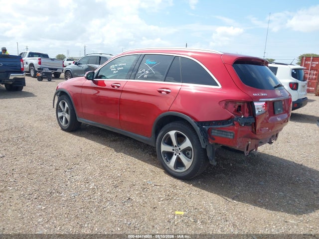 2019 Mercedes-benz Glc 300 მანქანა იყიდება აუქციონზე, vin: WDC0G4JB6KV120341, აუქციონის ნომერი: 45474905