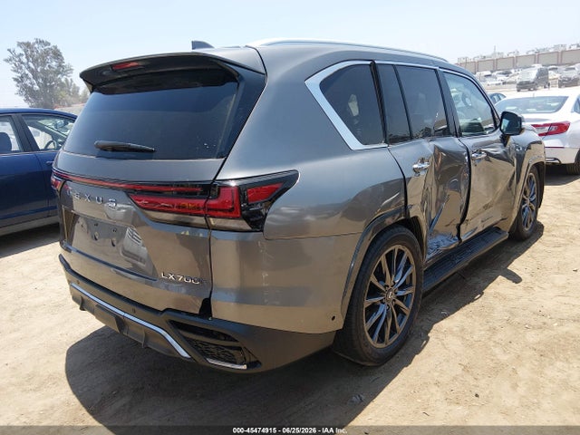 45474915 :رقم المزاد ، JTJMD7CX1S4005644 vin ، 2025 Lexus Lx 700h F Sport مزاد بيع
