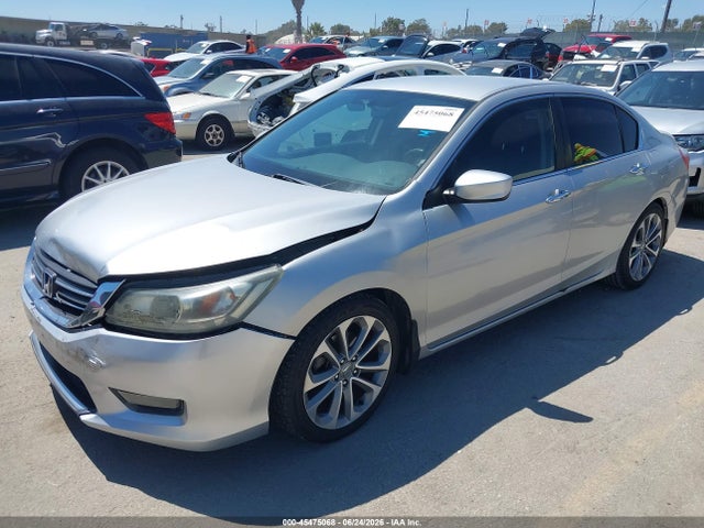 Honda Accord Sport 2014 1HGCR2F55EA009121 Image 2