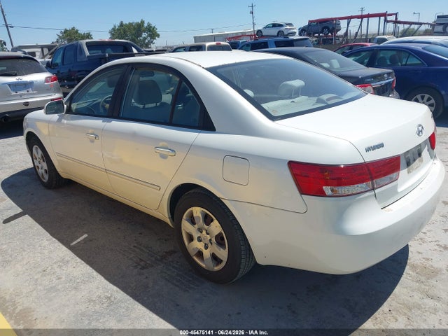 45475141 :رقم المزاد ، KMHET46C56A098737 vin ، 2006 Hyundai Sonata Gl مزاد بيع