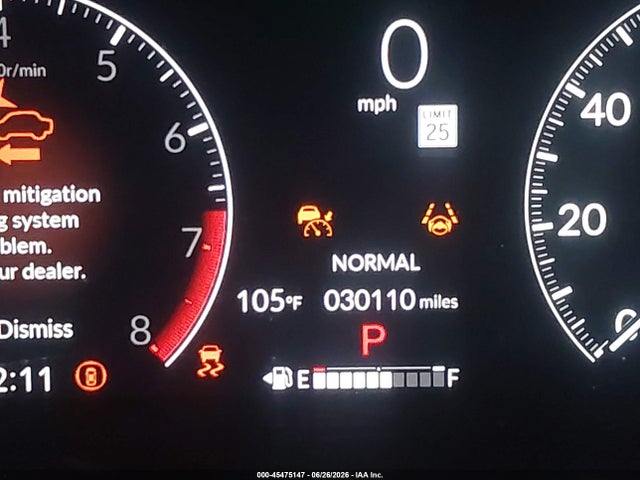 3CZRZ1H72PM728036 Honda Hr-v 2wd Ex-l