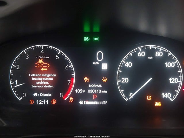 3CZRZ1H72PM728036 Honda Hr-v 2wd Ex-l