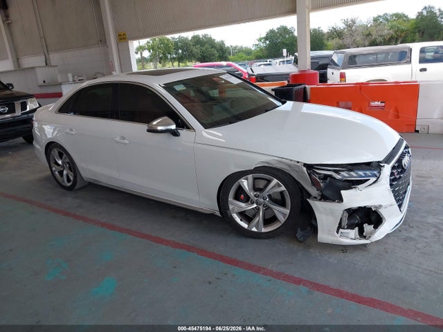 45475194 :رقم المزاد ، WAUB4AF45LA052068 vin ، 2020 Audi S4 Premium Plus Tfsi Quattro Tiptronic مزاد بيع