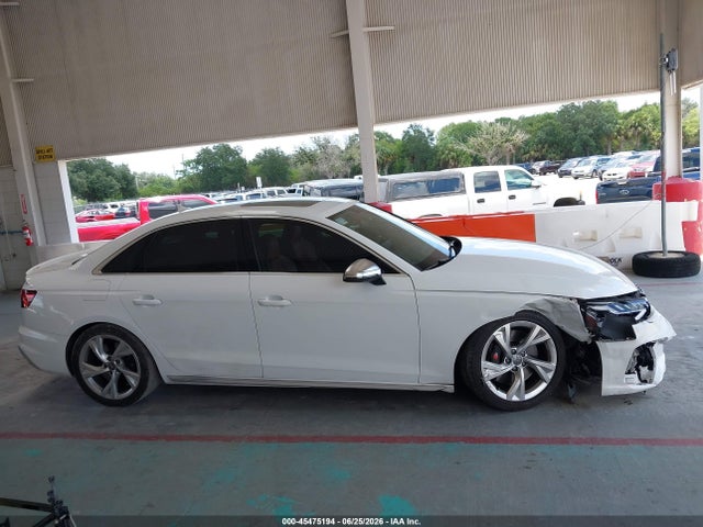 45475194 :رقم المزاد ، WAUB4AF45LA052068 vin ، 2020 Audi S4 Premium Plus Tfsi Quattro Tiptronic مزاد بيع