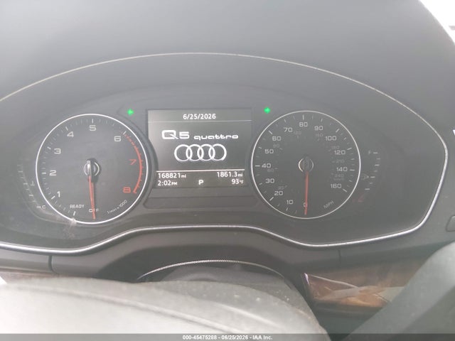 2018 Audi Q5 2.0t Premium/2.0t Tech Premium მანქანა იყიდება აუქციონზე, vin: WA1ANAFY1J2009914, აუქციონის ნომერი: 45475288