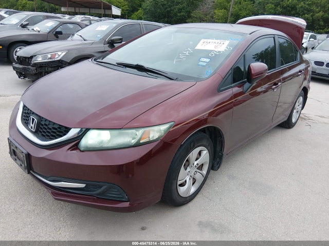 Honda Civic Lx 2014 19XFB2F59EE085793 Image 2