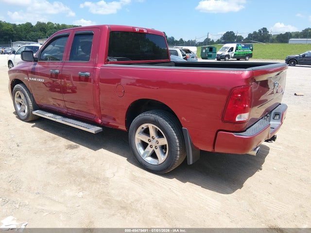Продажа на аукционе авто 2012 Ram 1500 Express, vin: 1C6RD6FT8CS138966, номер лота: 45475491