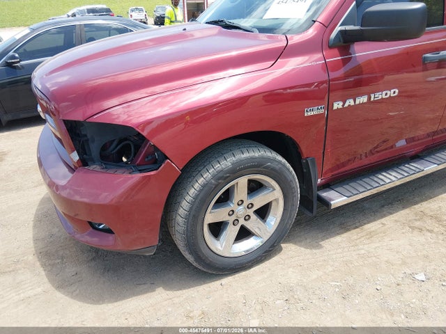 Продажа на аукционе авто 2012 Ram 1500 Express, vin: 1C6RD6FT8CS138966, номер лота: 45475491