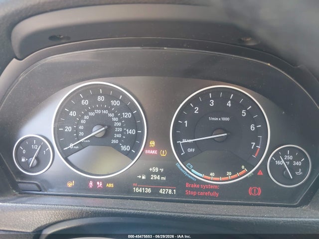 45475553 :رقم المزاد ، WBA3C1C58FP853261 vin ، 2015 Bmw 328i مزاد بيع