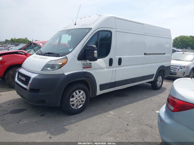2021 Ram Promaster 2500 High Roof 159 Wb მანქანა იყიდება აუქციონზე, vin: 3C6LRVDG3ME574636, აუქციონის ნომერი: 45475572