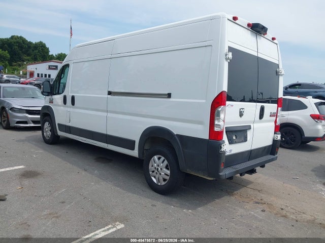 2021 Ram Promaster 2500 High Roof 159 Wb მანქანა იყიდება აუქციონზე, vin: 3C6LRVDG3ME574636, აუქციონის ნომერი: 45475572