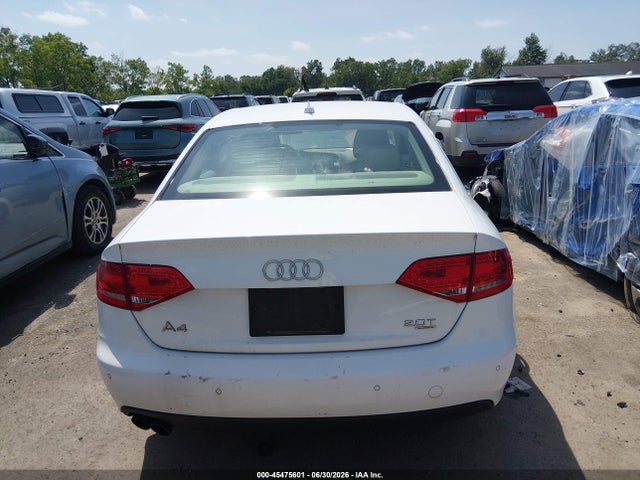 Продажа на аукционе авто 2011 Audi A4 2.0t Premium, vin: WAUFFAFL7BN051949, номер лота: 45475601