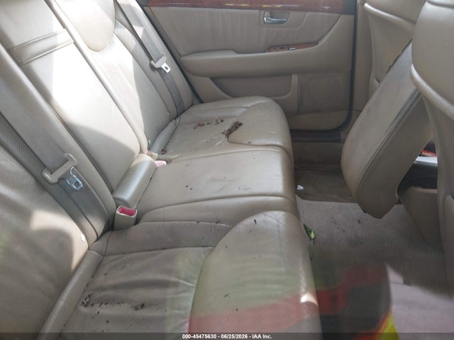 45475630 :رقم المزاد ، JTHBN36F855017712 vin ، 2005 Lexus Ls 430 مزاد بيع