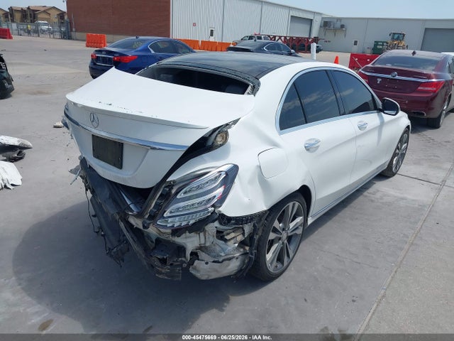 45475669 :رقم المزاد ، 55SWF4JB7GU154473 vin ، 2016 Mercedes-benz C 300 مزاد بيع