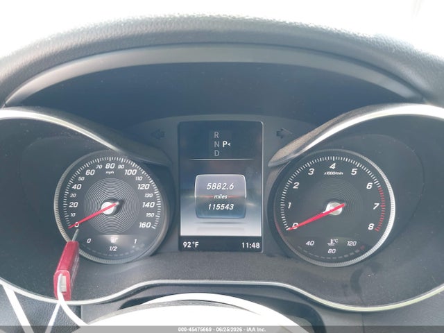 45475669 :رقم المزاد ، 55SWF4JB7GU154473 vin ، 2016 Mercedes-benz C 300 مزاد بيع