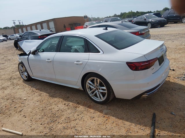 Aukcja sprzedaży 2022 Audi A4 Premium Plus 45 Tfsi S Line Quattro S Tronic, vin: WAUEAAF41NN008599, numer aukcji: 45475805
