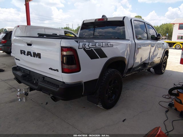 45475838 :رقم المزاد ، 1C6SRFLT8NN434000 vin ، 2022 Ram 1500 Rebel  4x4 5'7 Box مزاد بيع