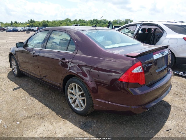 45475858 :رقم المزاد ، 3FAHP0JG2BR132955 vin ، 2011 Ford Fusion Sel مزاد بيع