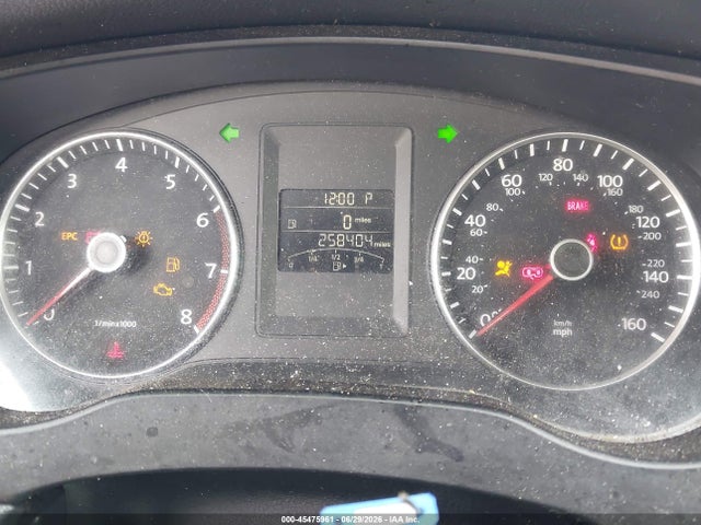2013 Volkswagen Jetta 2.5l Se მანქანა იყიდება აუქციონზე, vin: 3VWDP7AJ0DM285408, აუქციონის ნომერი: 45475961