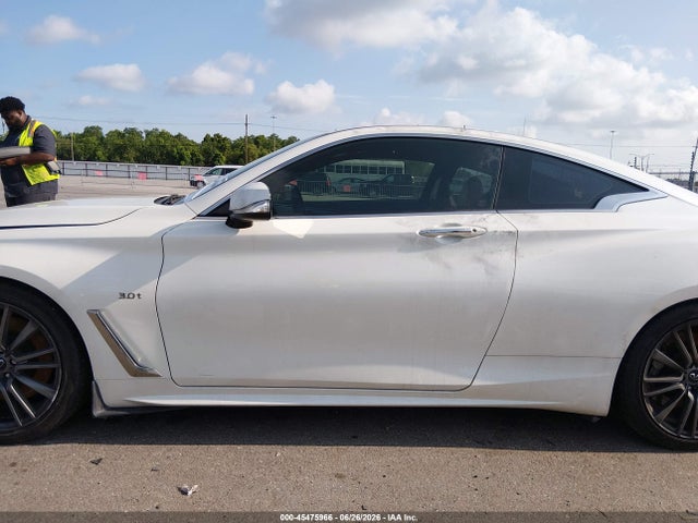 2017 Infiniti Q60 3.0t Sport მანქანა იყიდება აუქციონზე, vin: JN1EV7EKXHM364461, აუქციონის ნომერი: 45475966