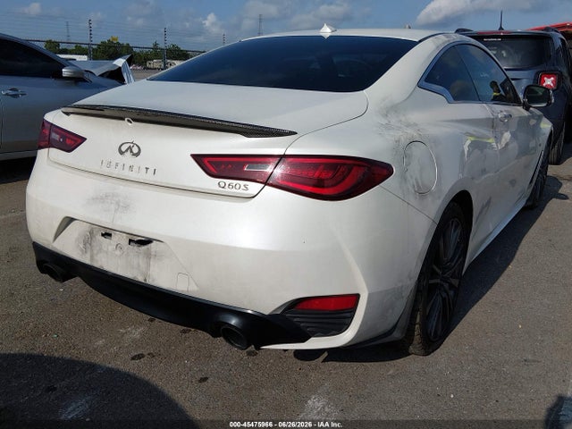 2017 Infiniti Q60 3.0t Sport მანქანა იყიდება აუქციონზე, vin: JN1EV7EKXHM364461, აუქციონის ნომერი: 45475966
