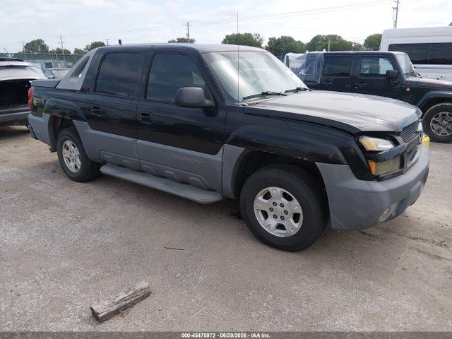 2002 Chevrolet Avalanche 1500 მანქანა იყიდება აუქციონზე, vin: 3GNEC13T12G334214, აუქციონის ნომერი: 45475972