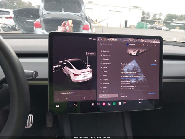 Aukcja sprzedaży 2021 Tesla Model 3 Standard Range Plus Rear-wheel Drive, vin: 5YJ3E1EA7MF048320, numer aukcji: 45476019